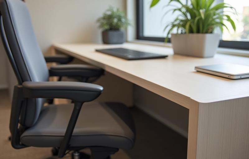 Modern office desk setup by Aristo Decor