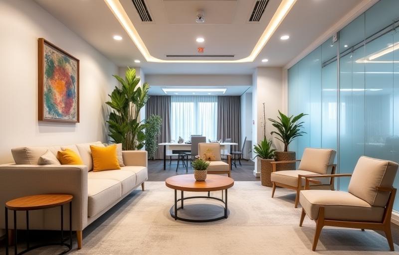 Office lounge area by Aristo Decor