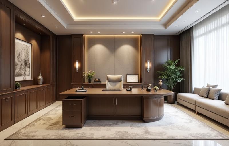 Executive office interior by Aristo Decor