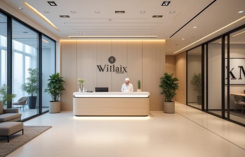 Office reception area by Aristo Decor