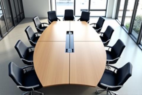 Modern conference table
